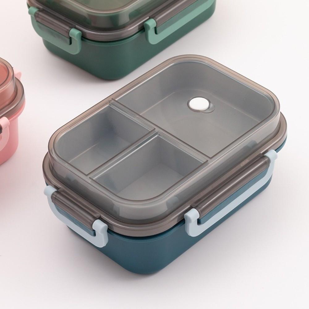Sealed Student Lunch Box Divided Food Storage Container Microwave Oven Lunch Box School