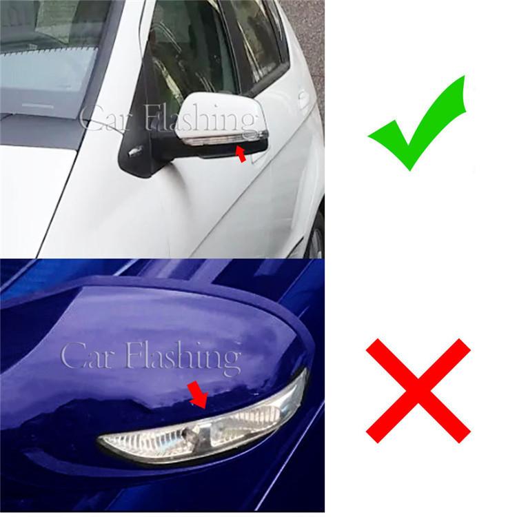 Pour Mercedes Benz 08-12 Classe A Classe B W169 rétroviseur de recul W245 rétroviseur latéral clignotant A180B200