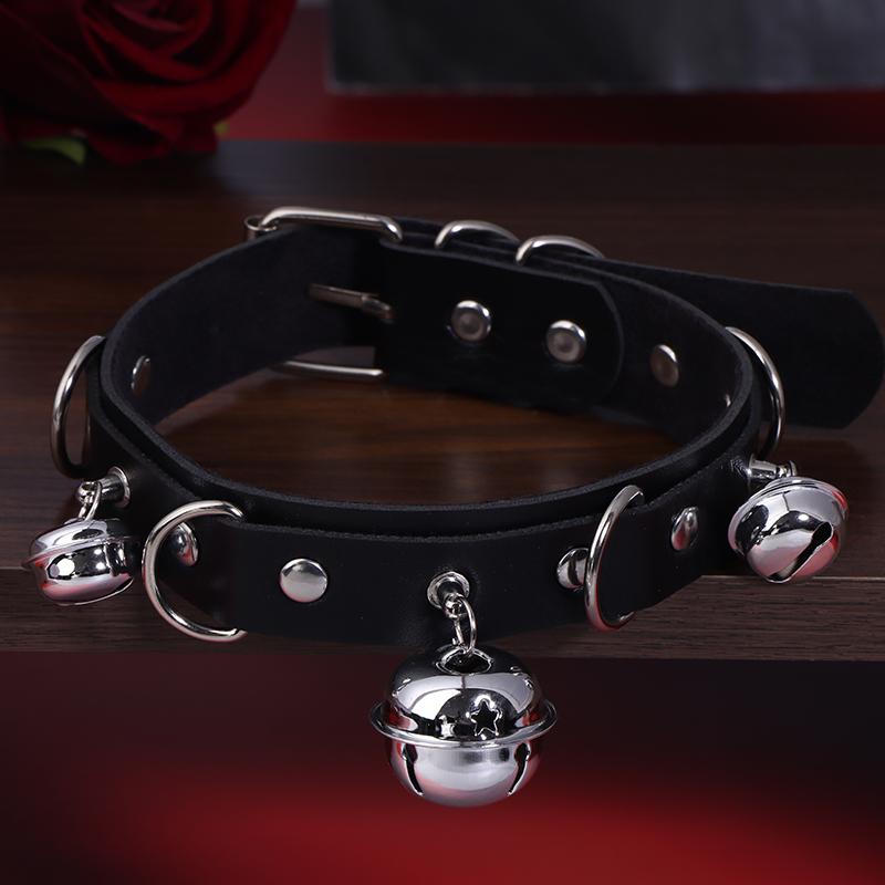 1 Stück Süß Kühl Cosplay Nieten Stern Punk Rock Gothic Damen Halsband Pu Leder Dorn Hip Hop Bondage Choker Schmuck