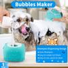 Comotech 6PCS Dog Bath Brush & Dog Toothbrush | Adjustable Handle Shampoo Brush & Scrubber for Short & Long Haired Dogs & Cats | Effectively Solve