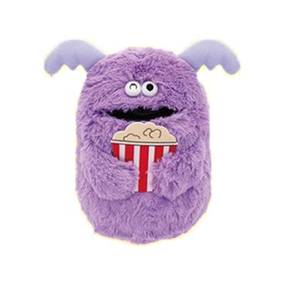 Whippi & Rappi Plush Toy, Approx. 16cm, Official Mascot Merchandise (Rappi (Popcorn))