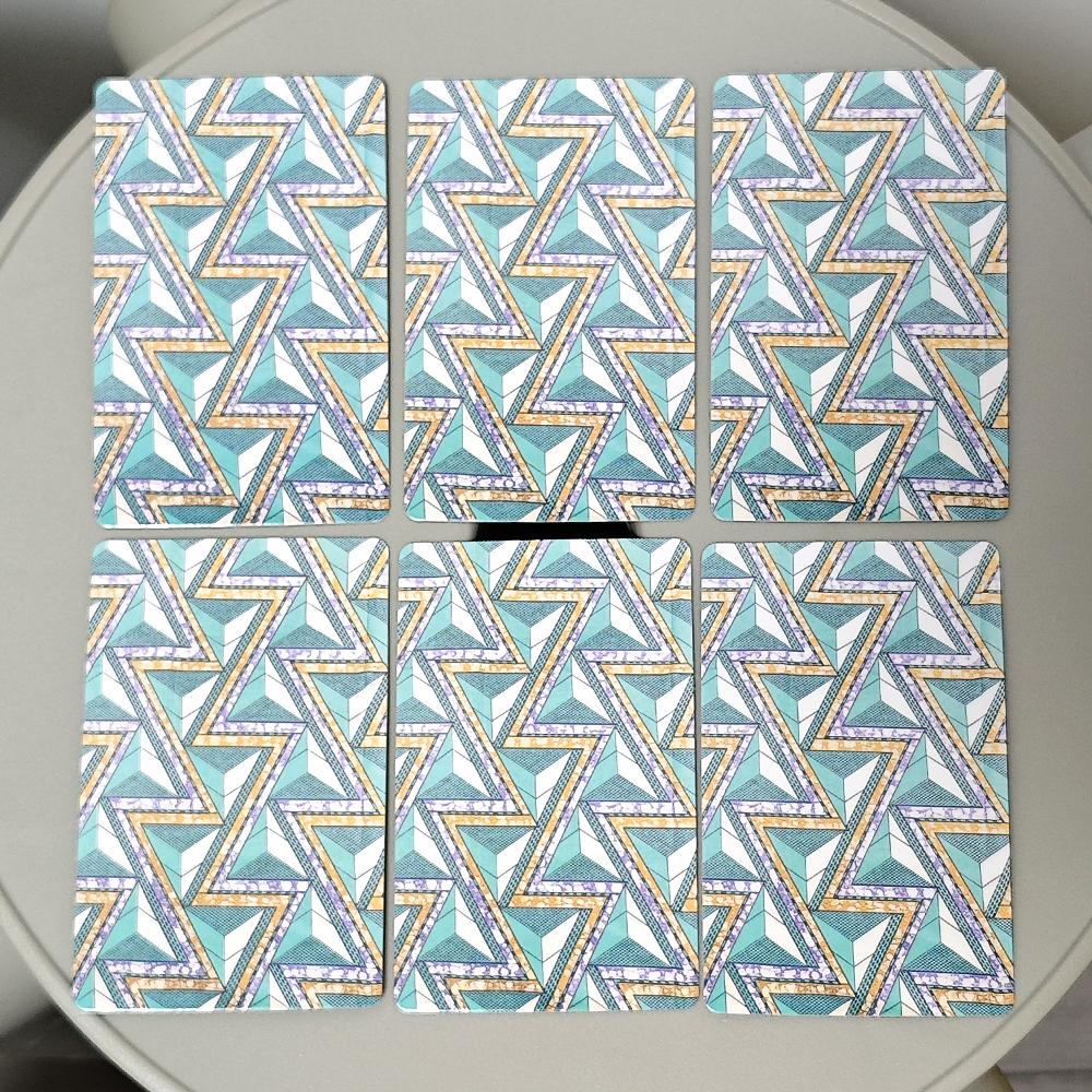 38 Pcs Kipper Cards Rainbow Kipper Deck Tradition and Contemporary Art Merge 9*6cm