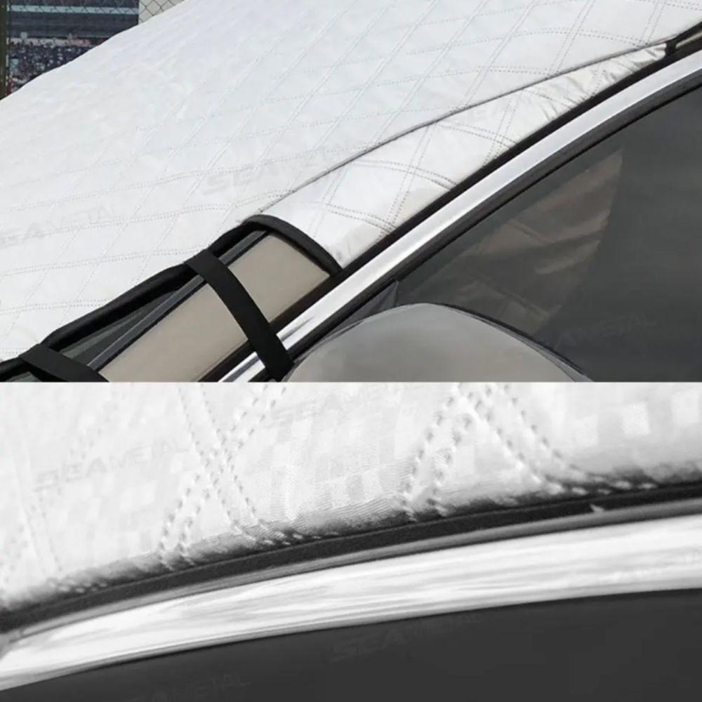 Windproof Strap Windshield Snow Cover Anti-Thief Design Sunshade Protection Cover  Snow Protection