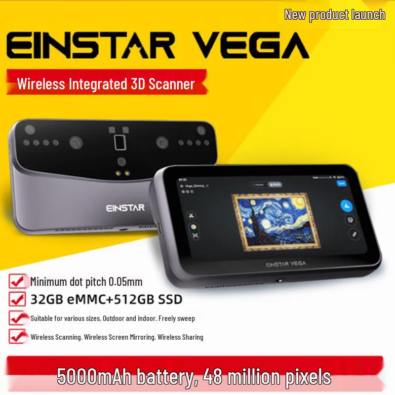 

SHINING 3D Einstar Vega Wireless 3D Scanner