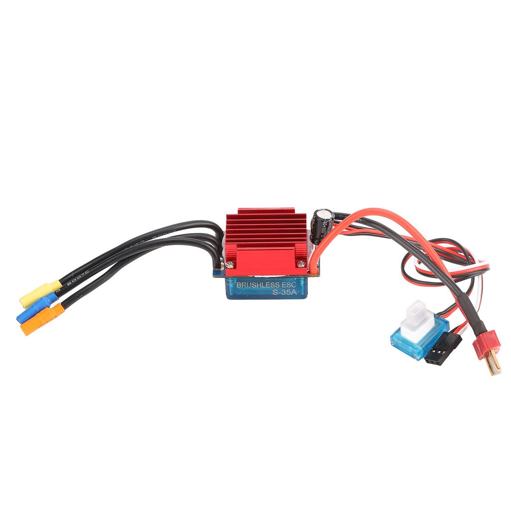 S2845 5900KV Aluminum Alloy Brushless Waterproof Motor with 35A Brushless ESC for Traxxas 1/12 Remote Controll Car