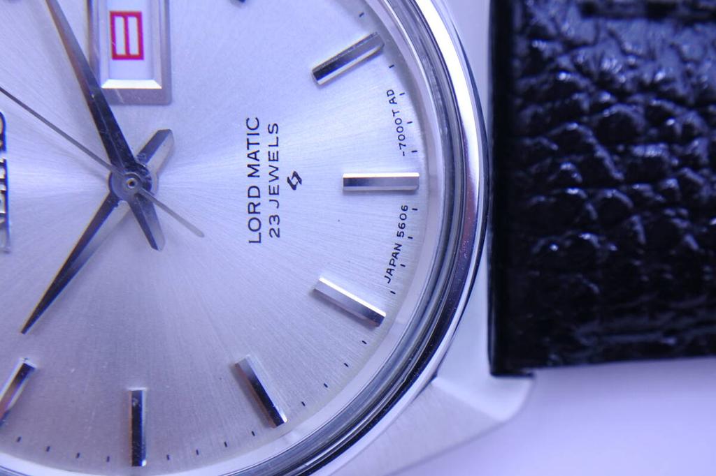 1967 December Model SEIKO Lord Matic 23 Early Model without LM Automatic Mint Condition Extremely Jewels, Mark, Men's Watch