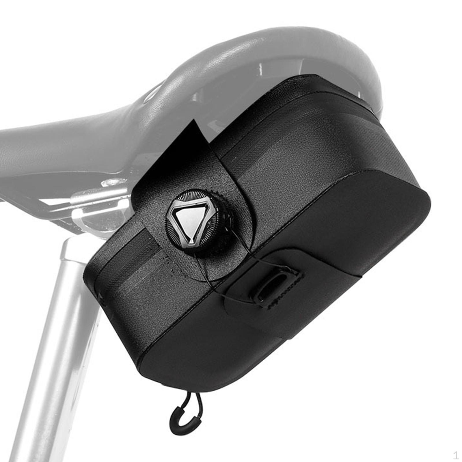 

Saddle Bag Cycling Accessories Portable Lightweight Bike Pack чёрный