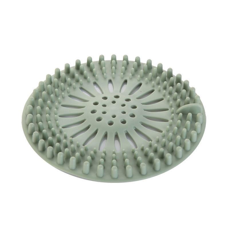 Silicone Kitchen Sink Sewer Shower Filter Drain Cover Stopper Sink Strainer Drainer Floor Drain Hair Catcher Bathroom Accessorie