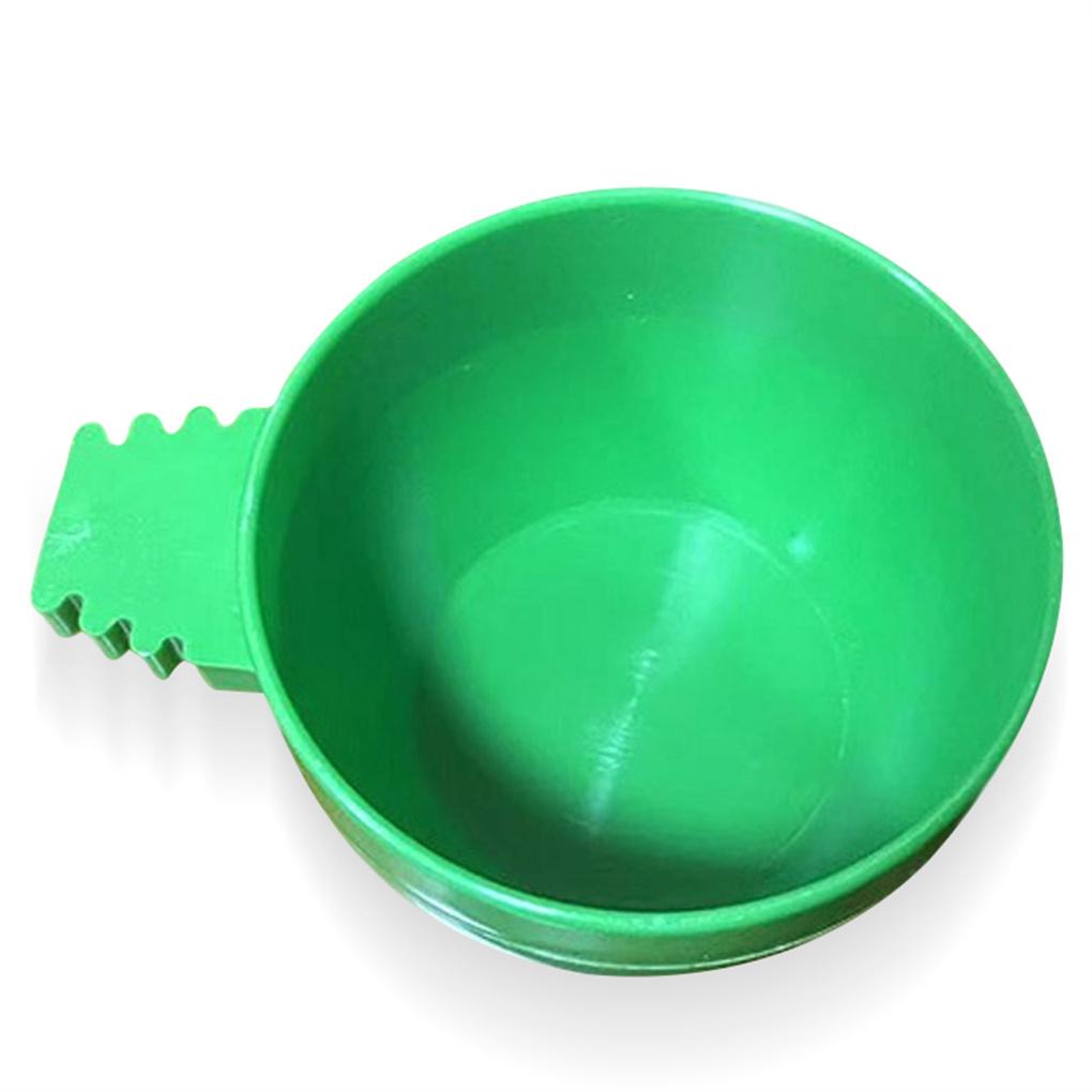 1 Pieces Plastic Pet Feeding Bowls Clip-On Birdfeeder with Clamp Tray Small Animal Farmhouse Garden Accessories