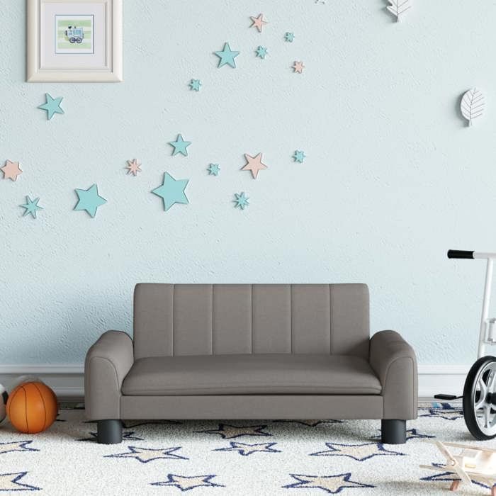 VidaXL Children's Sofa Taupe 70x45x30 Cm Fabric 3196272