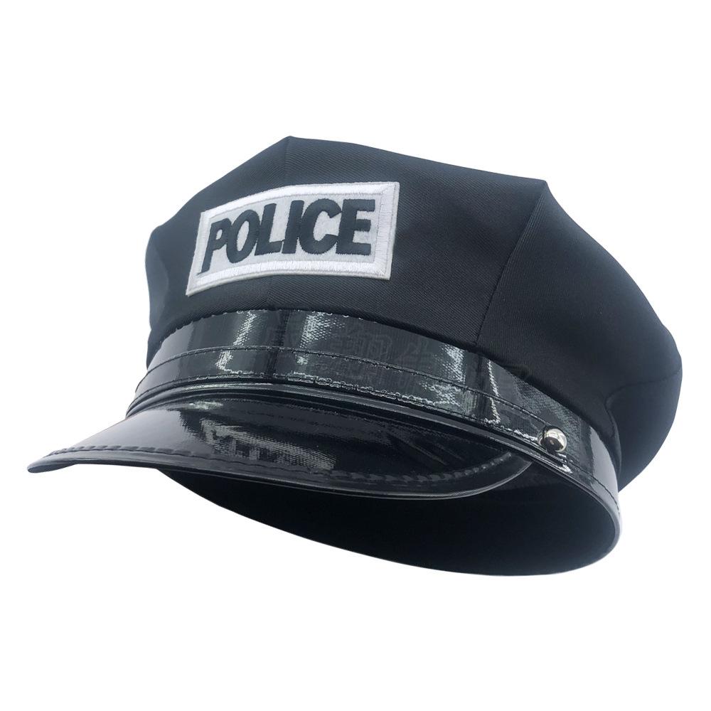 Cosplay Hat Black Roleplay Hat Adult Hat Structured For Halloween Carnival Adults