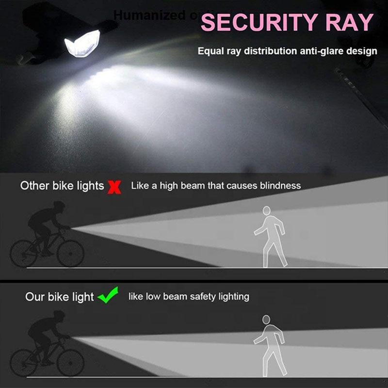 Buy USB Rechargeable Bike Light MTB 