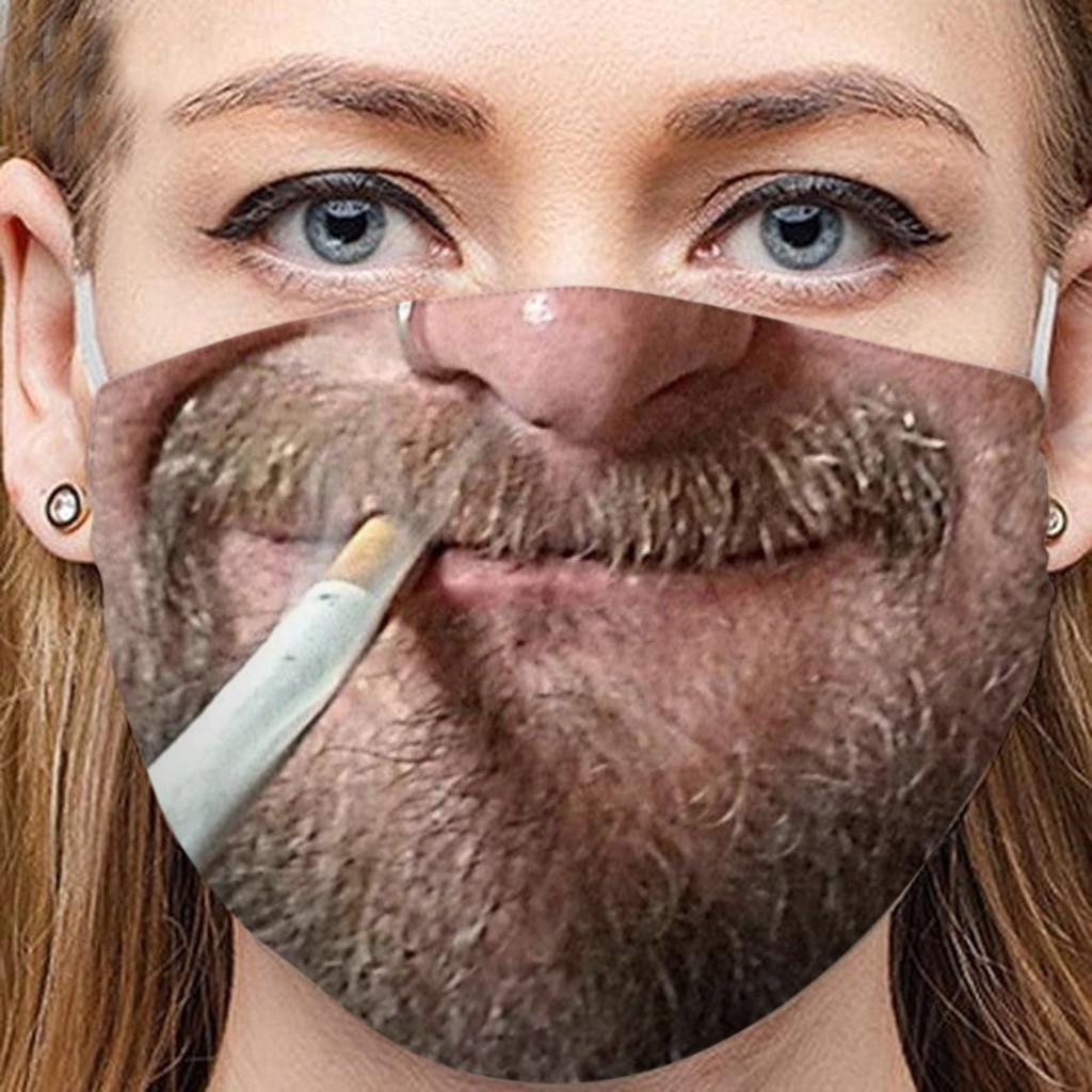 Adult - Funny Face Scarf Breathable Cycling