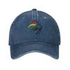 Cool Rasta Lion Of Judah Art Dreadlock Rastafari Unisex Women Baseball Caps Distressed Damln Washed Caps Hat Fashion Gift Headwear