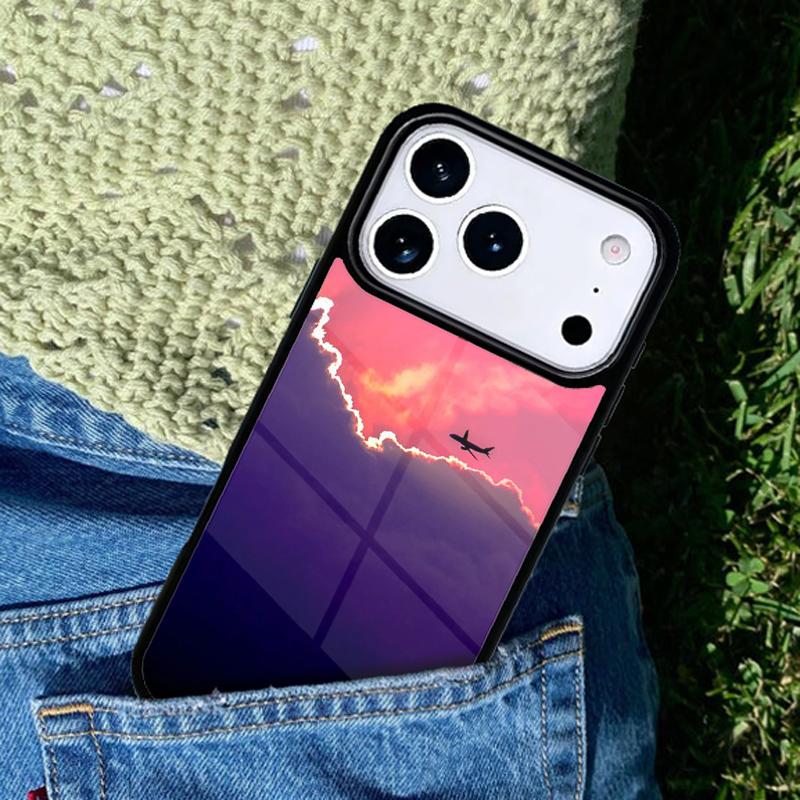 Aircraft Plane Airplane Phone Case Cover for IPhone 11 12 13 14 15 16e 17 Pro Max Coque for IPhone 17 Air