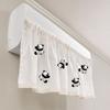 Hanging Design Wind Shield Curtain Anti-direct Wind Dustproof Cover AC Curtain  Postpartum Recovery