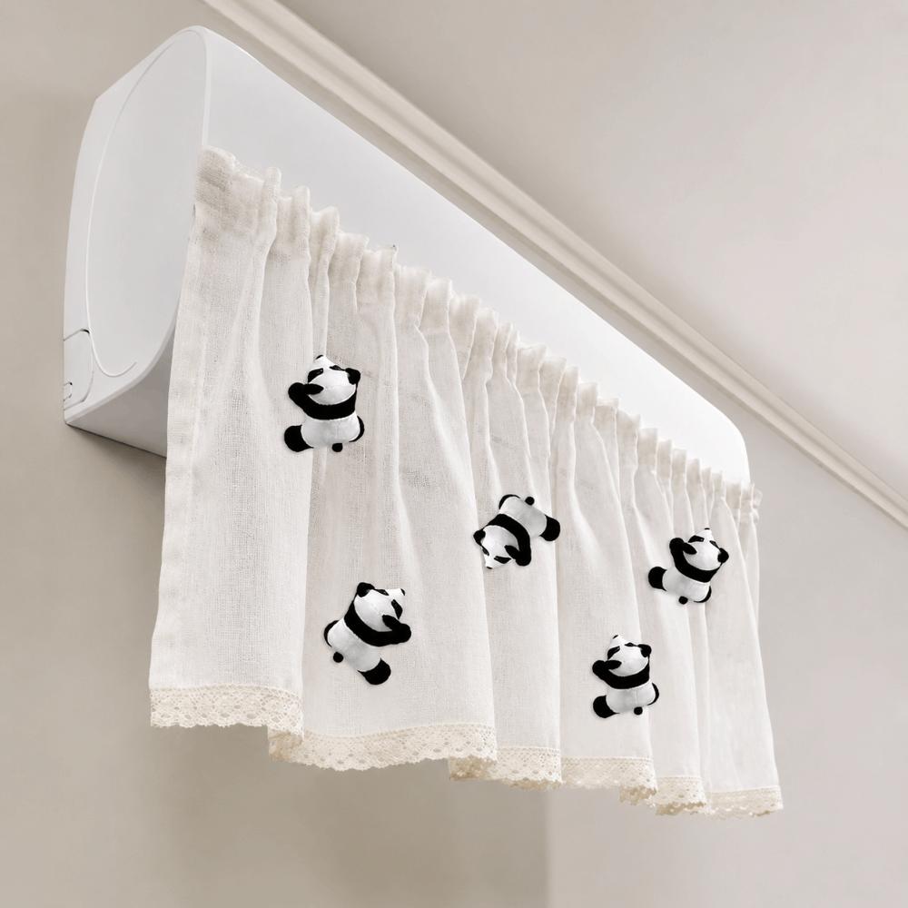 Hanging Design Wind Shield Curtain Anti-direct Wind Dustproof Cover AC Curtain  Postpartum Recovery
