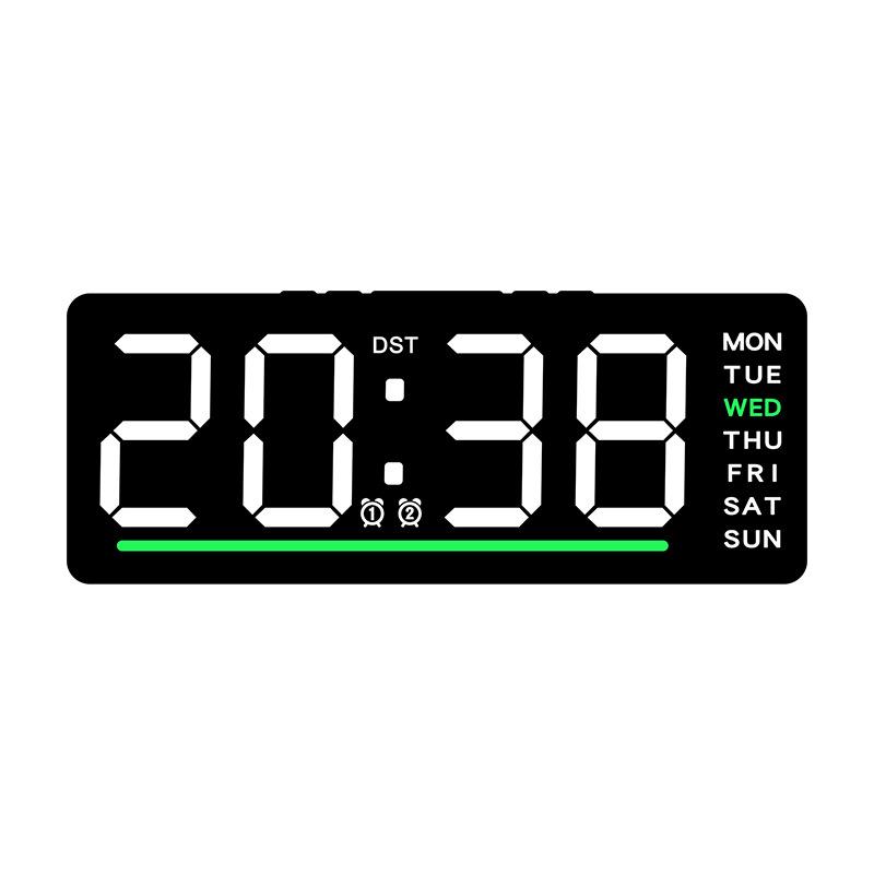 New Digital Alarm Clock Simple Electronic Watch Multi  Function LED Clock Children's Bedside Mute Clock