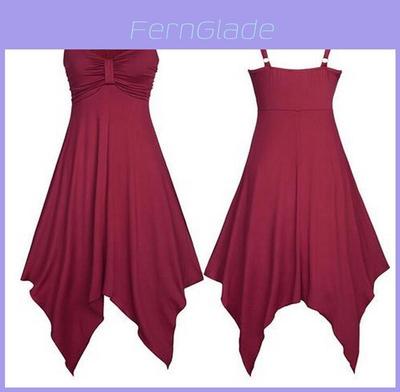 Robe Midi pour Femme pour l'Été avec Manches Découvertes Élégantes et Style G-string**