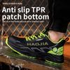 Non-Slip Safety Shoes Men Anti-Smash Steel Toe Shoes Anti Puncture Work Sneakers Indestructible Shoes Casual Protection Shoes