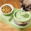 Mute 2-in-1 Pets Water Fountain Auto Filter Pet Feeder Pet Supplies Cat Drinker Bowl  for Home