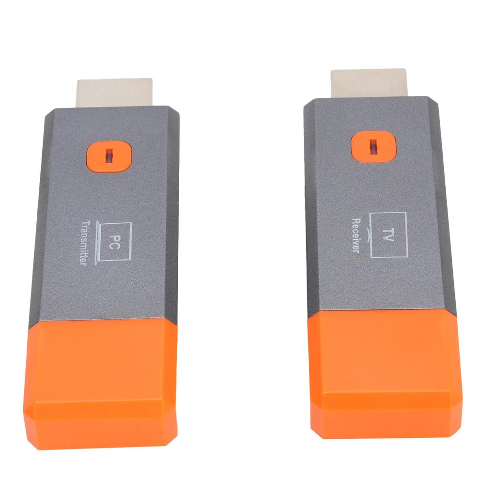 Wireless HD Multimedia Interface Transmitter and Receiver Plug and Play Portable 1080P Extender Kit for Laptop TV