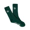 Red Run Unisex Adult Organic Cotton Crew Socks