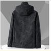 Men Women Couple Thin Windproof Waterproof Printed Sports Windbreaker Casual Coat