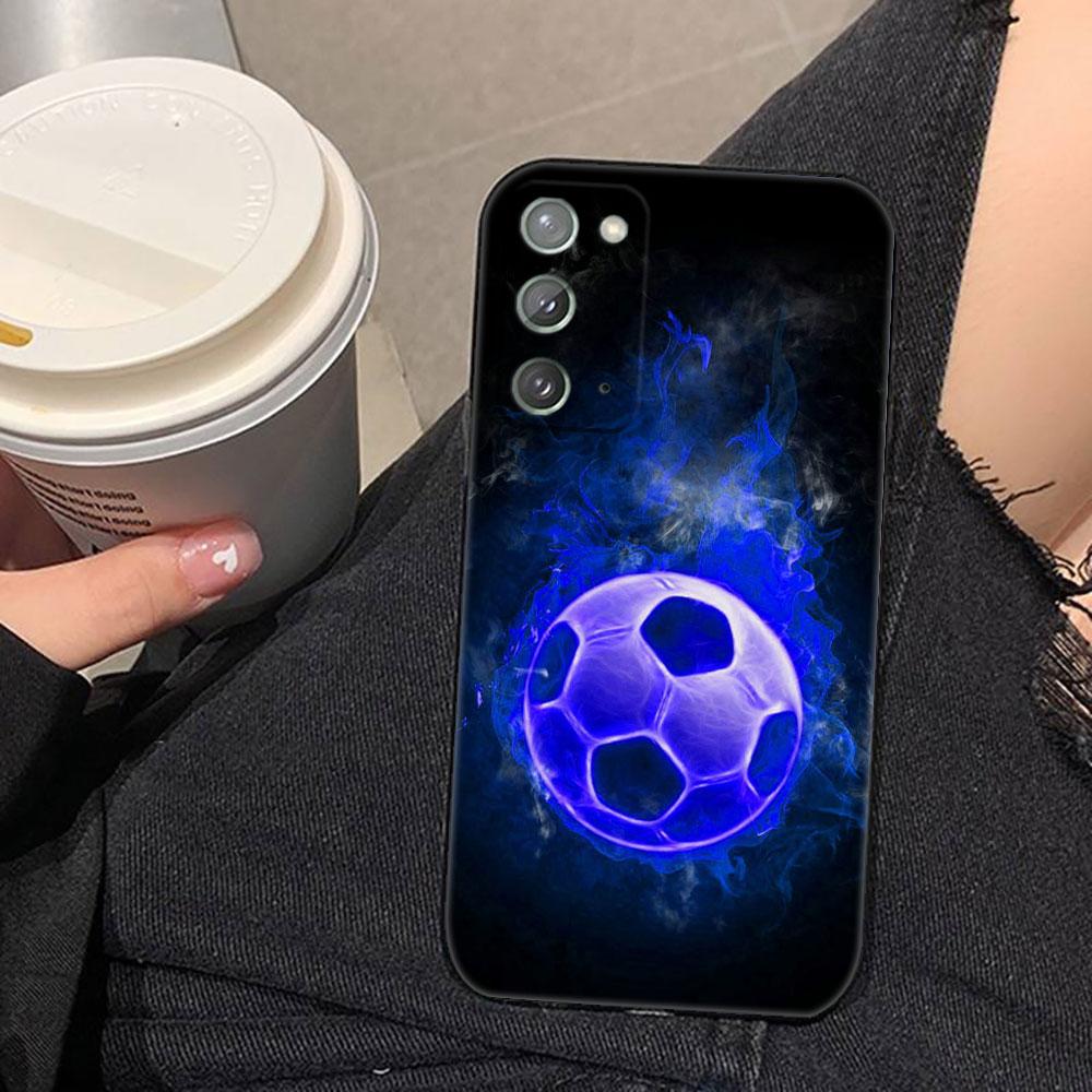 Soccer Football Ball Phone Case For Samsung NOTE 20 10 M23 M53 A80 A70 A50 A30 A24 A13 A12 A07 A06 A05S A04 A03S A03 A04E Cover
