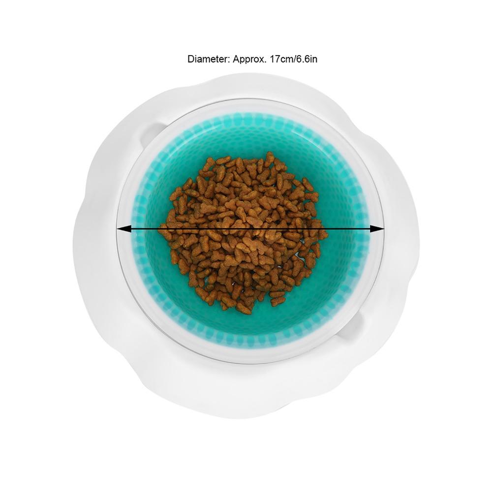 Double Wall Cooling Pet Bowl Summer Pet Water Bowl  Warm Weather Care