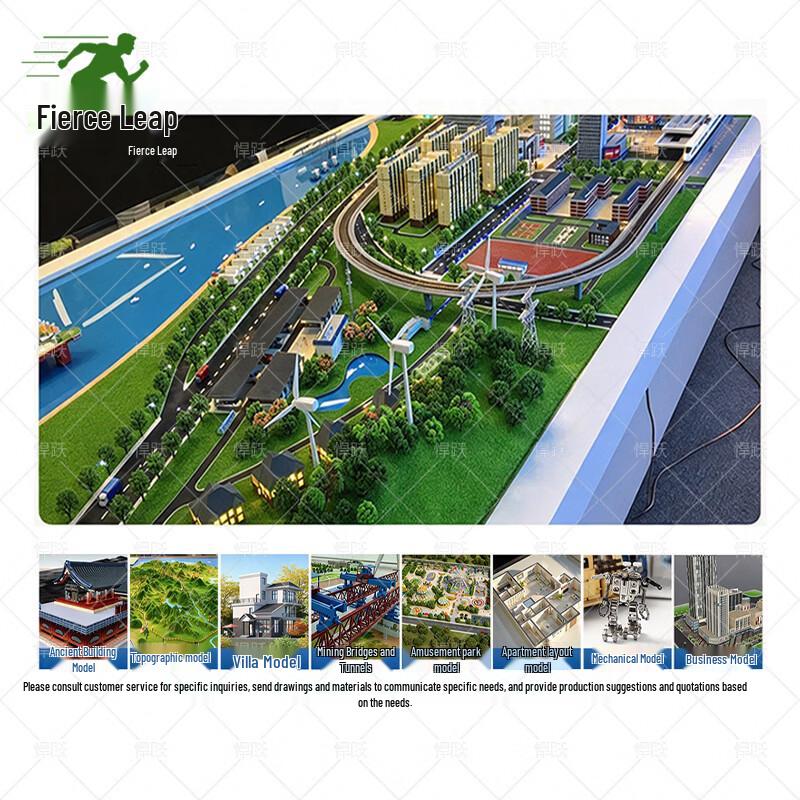 Hanyue 3D Engraved Terrain Sand Table Model