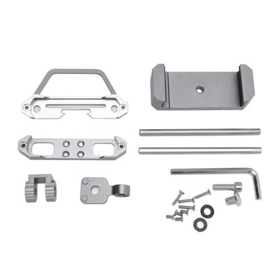 Screen Protective Bracket with Phone Holder Metal High Strength for Flysky Noble NB4 RC Car