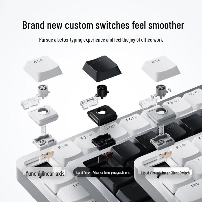 LOFREE FLOW 84-Key Low-Profile Mechanical Keyboard