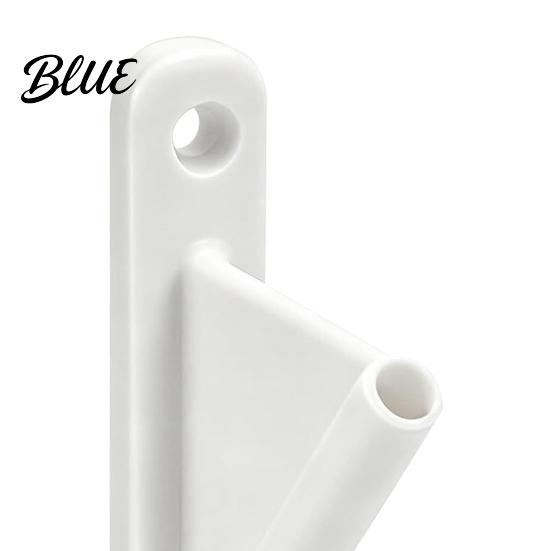 Plastic Flag Stand Mini Stick Holder with Screws, Wall Mount Pole America Holder, Small Display Bracket for Classrooms Offices Shops Portable