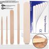 Wooden Wax Applicator & Mixing Sticks for Hair Removal