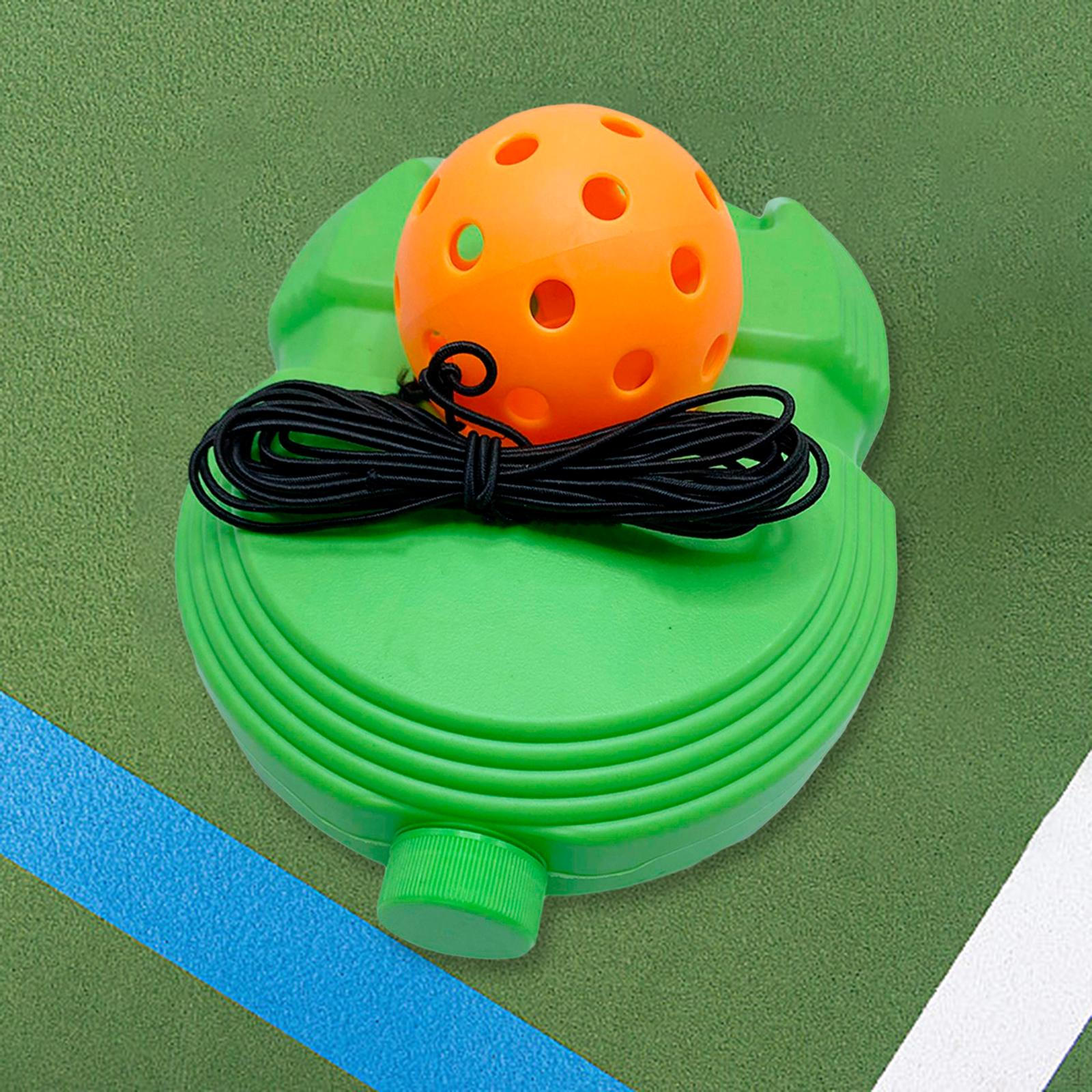 

Тренажер для пиклбола, улучшающий скорость, портативный для взрослых и детей, улучшает навыки игрока в одиночку Orange Ball Green