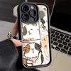 Phone Case for iPhone 17 Air 16E 15 16 Pro Max Cartoon Cute Hamster Cover 14 Plus 13 12 Mini Soft Shell Silicone Fundas