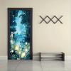 2pcs Dream Forest Castle Wall Stickers Children's Room Bedroom Living Room Decoration Stickers Self Adhesive Removable Night Lig
