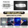 LED Car Footwell Light RGB Atmosphere Lamp Interior Decorative For VW Golf 6 MK6 EOS Sharan 7N Touareg 7L 7P Passat B5 B6 Arteon
