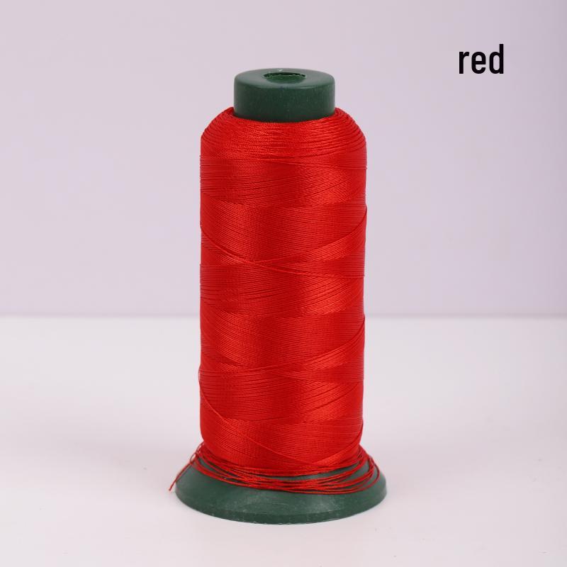 Sewing Machine Leather Thread: 210D/3 Ply High-Strength Mercersized Nylon for Handcrafts, Sofas, and Thick Fabrics