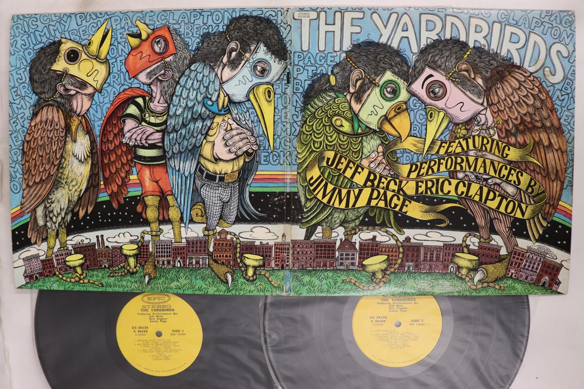 

LP Record YARDBIRDS Featuring Performances By Jeff Beck EG30135 EPIC 1970 US Rock Used