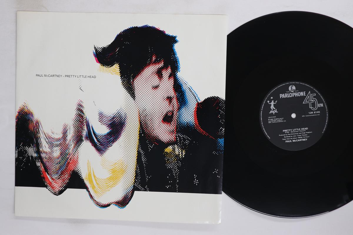

12inch Record PAUL MCCARTNEY Pretty Little Head 12R6145 PARLOPHONE 1986 UK Rock Used