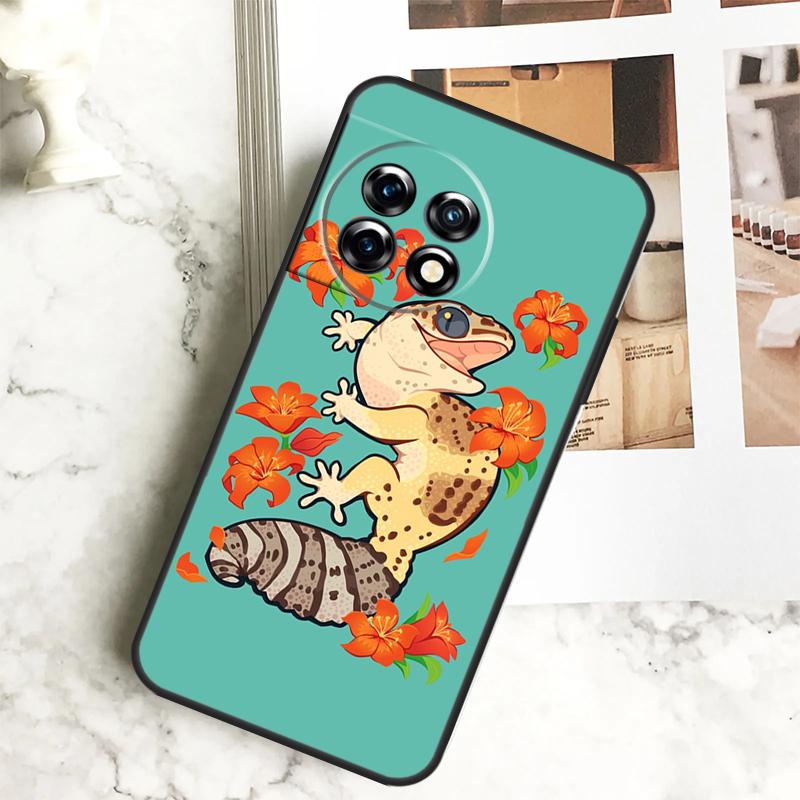 Lizards Geckos Case For OnePlus 12 12R 11 9 10 Pro 10R 9R 8T 10T Nord CE 2 3 Lite 2T CE4 N10 N20 N30 Cover