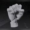 Manchină de desen pentru artist Model de mână flexibil Mână mobilă din PVC Formă de mână de manechin pentru artist 1:1 Figurină Mannequin cu Degete Articulabile