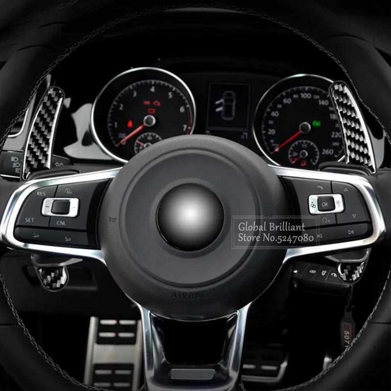 2Pcs Car Steering Wheel Shift Paddle Extension Auto DSG Direct Shift Gear For Golf Jetta MK6 R20 CC R36 Car Parts