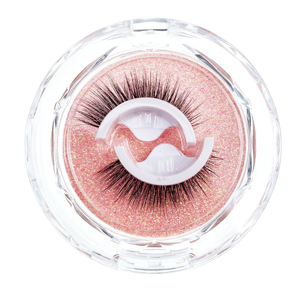 with Spare Tape Glue Free False Eyelashes Long Lasting False Eyelash Clusters  Makeup Tools
