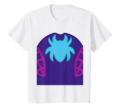 Camiseta Fantasia Infantil Marvel Homem-Aranha e Seus Incríveis Amigos Aranha Fantasma