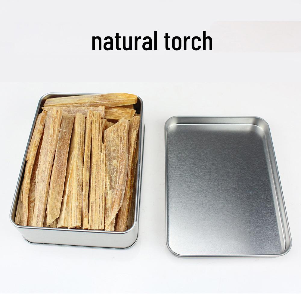 Torch Pine Resin Strips: Outdoor Survival Fire Starter Kit