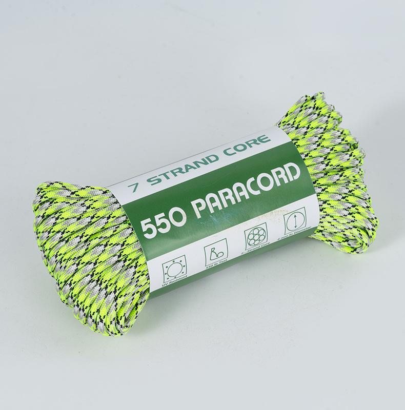 4mm 7 Strand Core 550 Polyester DIY Handmade Woven Bracelet Cord Jewelry Raw Material Keychain Phone Pendant Findings Nylon Rope