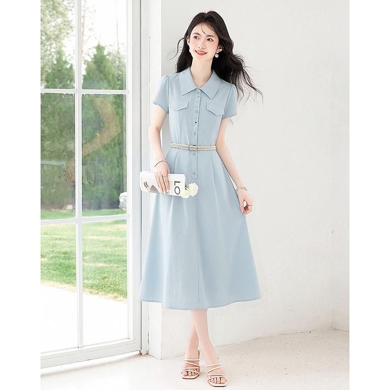 Design Sense Niche Fashion Temperament Slimming Dress for Petite Figures